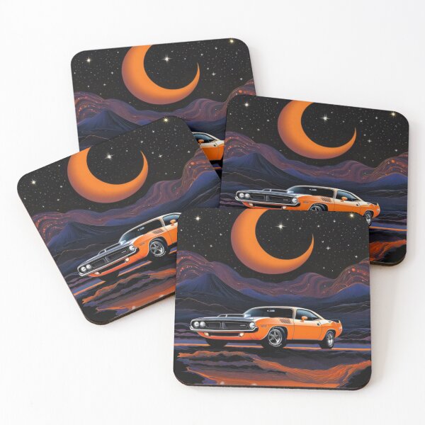 Item preview, Classic Retro Muscle Car Trippy Art designed and sold by TheDarkWardrobe.