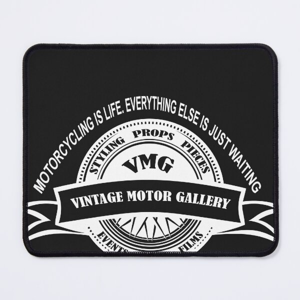 Item preview, Motorcycling is Life. Everything Else is Just Waiting designed and sold by VintageMotorGal.