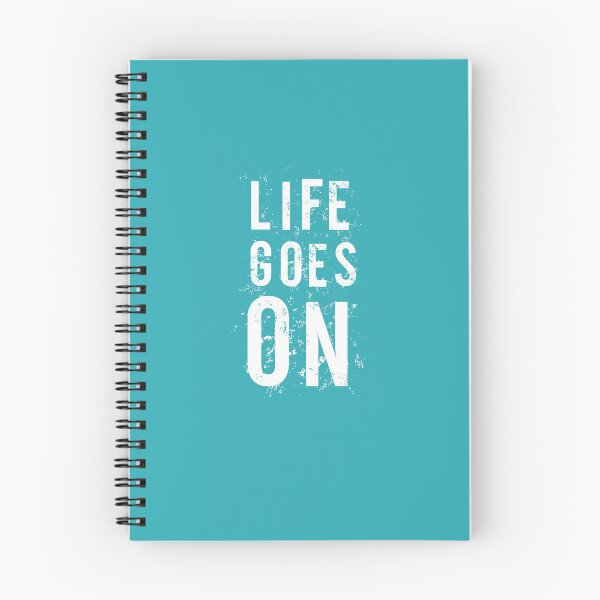 Item preview, LIFE GOES ON - Motivational Quotes - Comfort Tee  - Pullover Sweatshirt designed and sold by Rtim1230.