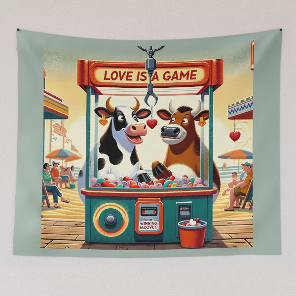 Item preview, Love is A GAME designed and sold by Moo-larious Creations From Down Udder.