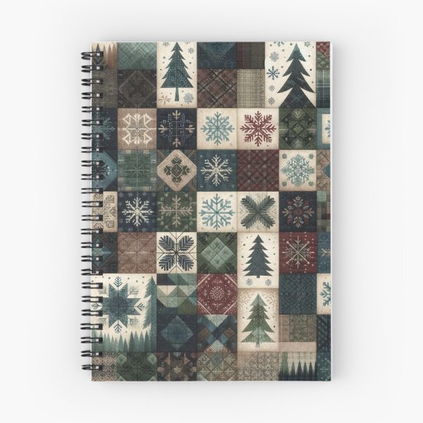 Item preview, Winter Inspired Patchwork Quilt designed and sold by PinUpPizzazz.