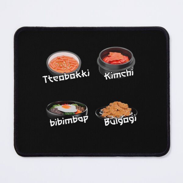 Item preview, Korean Food Set Sticker
- Tteobokki Kimchi Bibimbap Bulgogi Korean food lover designed and sold by olympe-store.