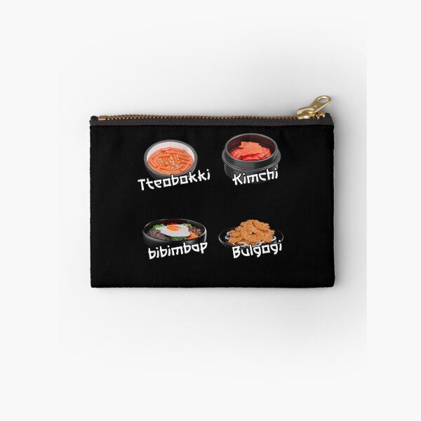 Item preview, Korean Food Set Sticker  - Tteobokki Kimchi Bibimbap Bulgogi Korean food lover designed and sold by olympe-store.