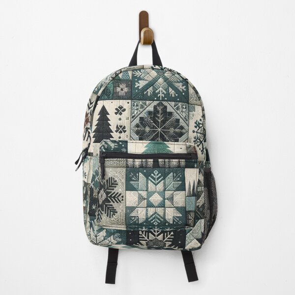 Item preview, Winter Inspired Patchwork Quilt Pattern designed and sold by PinUpPizzazz.