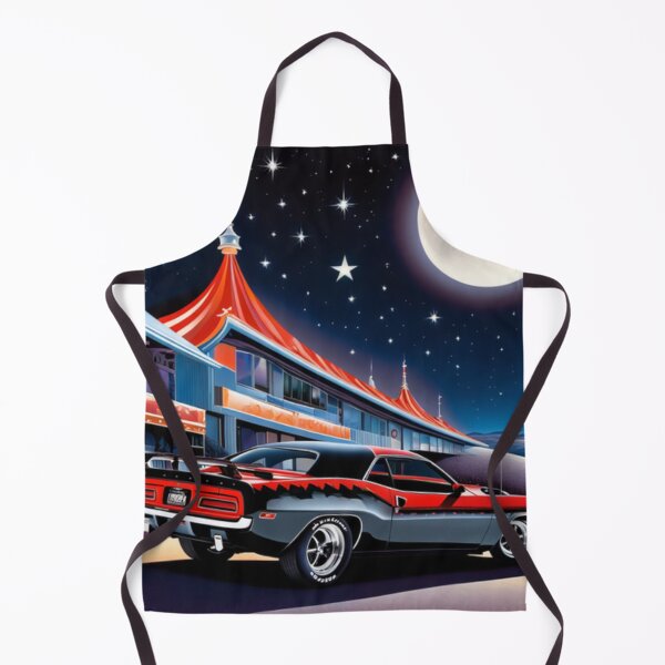 Item preview, Classic Retro Muscle Car Trippy Art designed and sold by TheDarkWardrobe.