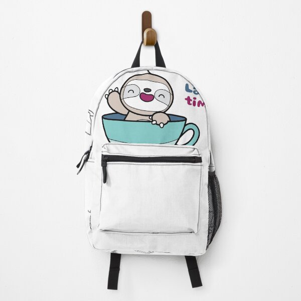 Item preview, Slothful Serenity: Flat Cute Sloth Illustration Set with Patterns designed and sold by hjian8219.