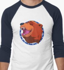 Bear for Hire Men's Baseball ¾ T-Shirt