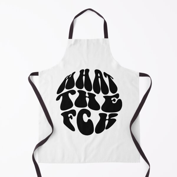 Item preview, What The Fck Text Monochrome White designed and sold by Meepuruproject.