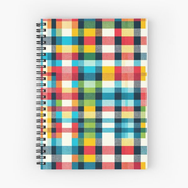 Item preview, Multi-Colored Checkered Print Pattern designed and sold by PinUpPizzazz.