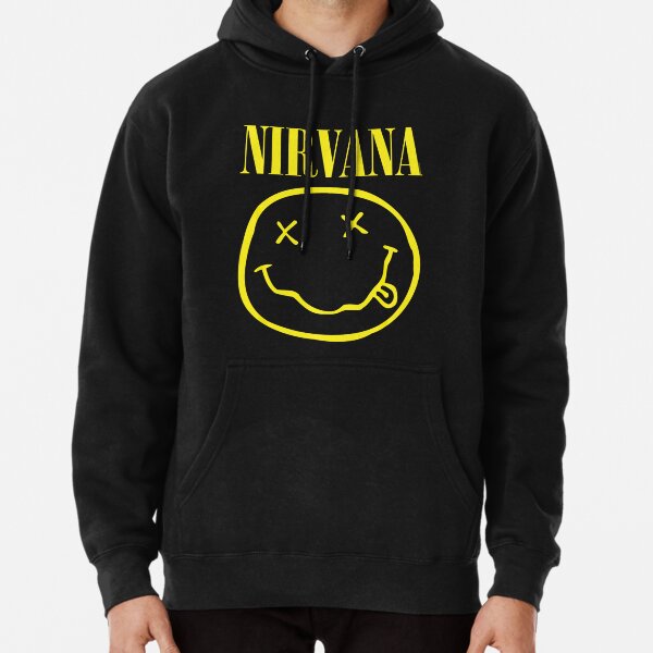 NlRVANA Smiley Sweatshirt; NlRVANA Aesthetic Smiley Sweatshirt; Rainbo –  Pear With Me