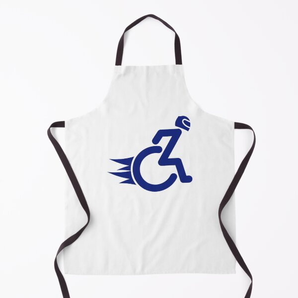 Item preview, Funny Handicap Sign Blue Color designed and sold by Sachithra Munasinghe.
