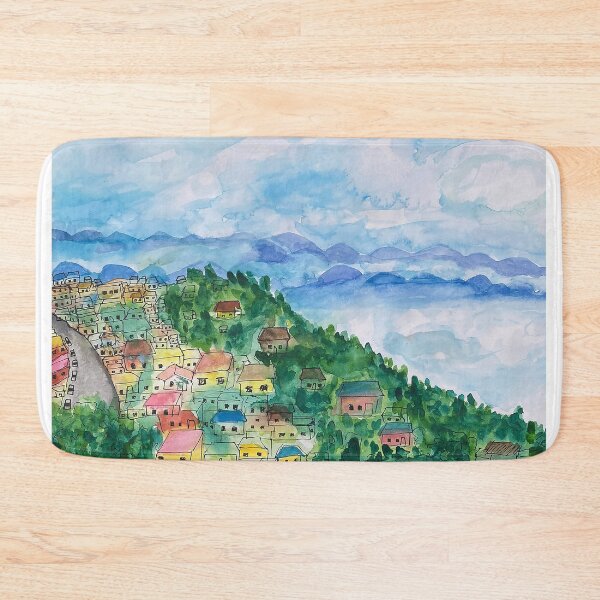 Item preview, Peaceful Mountain Landscape designed and sold by Shalini Bisht.