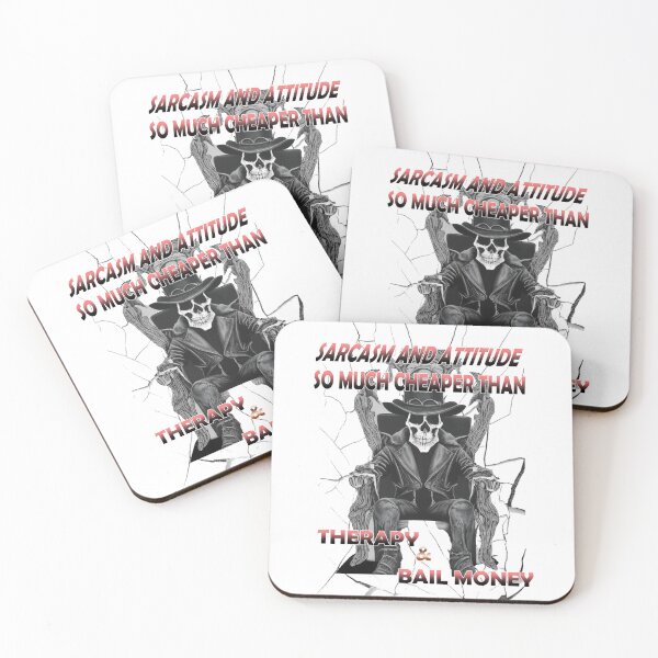 Item preview, Sarcasm and attitude so much cheaper than therapy & bail money designed and sold by LinkyLankStank.