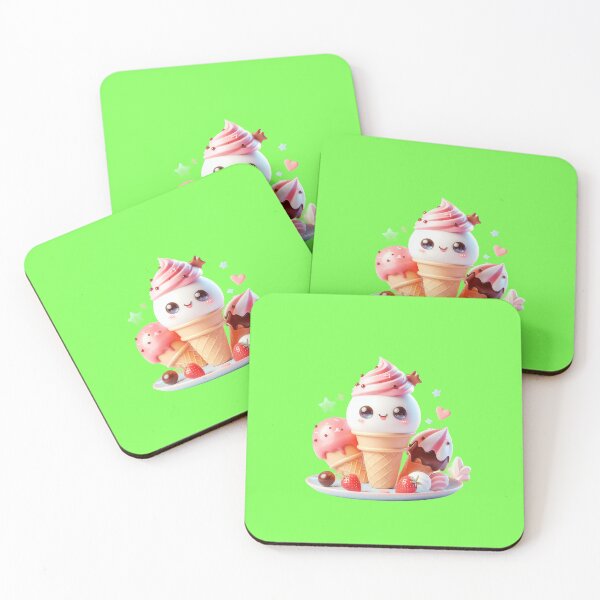 Item preview, Cute Ice Cream designed and sold by DigiDreamyArt.
