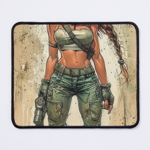 Item preview, Anime modern warrior woman designed and sold by JuanmaLW.