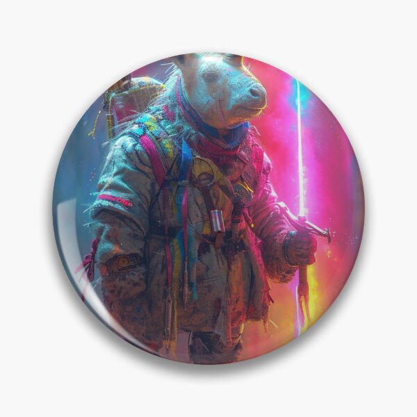Item preview, Neon Guardian of the Wastes designed and sold by Emre Karaarslan.