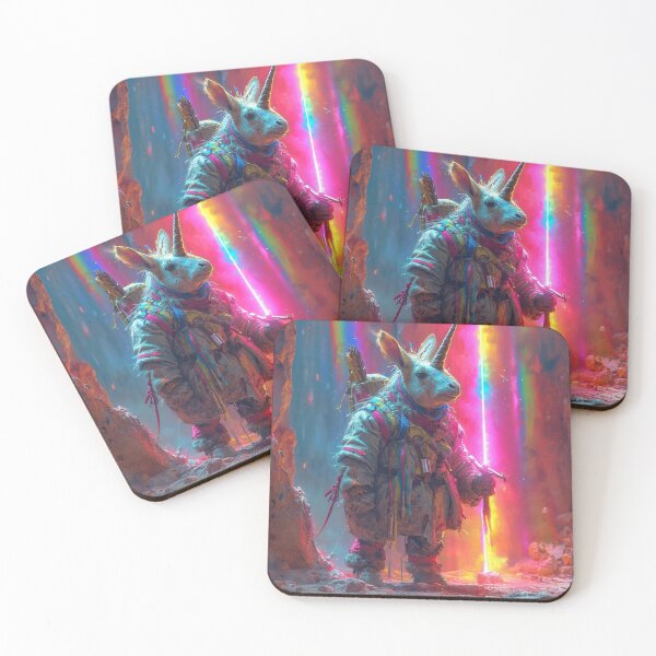 Item preview, Neon Guardian of the Wastes designed and sold by Emre Karaarslan.