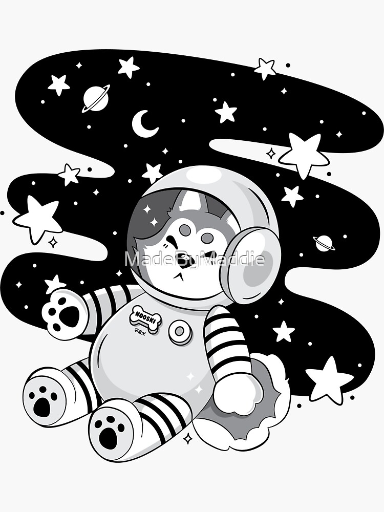 Cmdr. Hooski (Grayscale) by MadeByMaddie