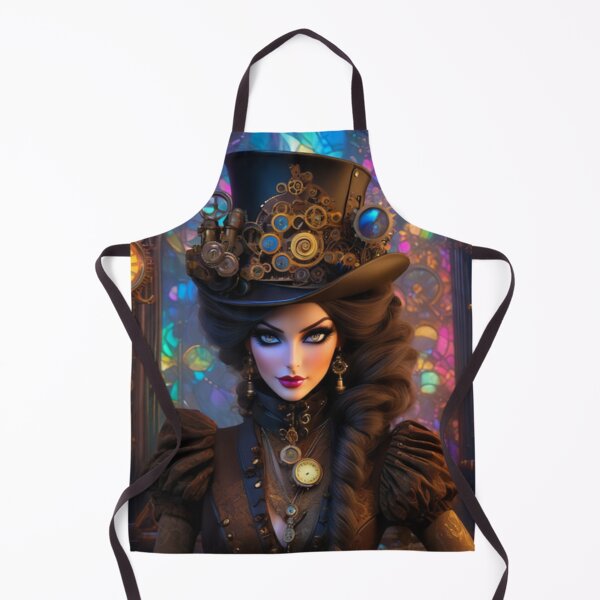 Item preview, Classic Steampunk Top Hat Lady  designed and sold by TheDarkWardrobe.