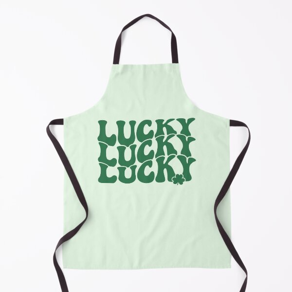 Item preview, Lucky Tri-Line: Green Clover Typography designed and sold by FrescoDesign.