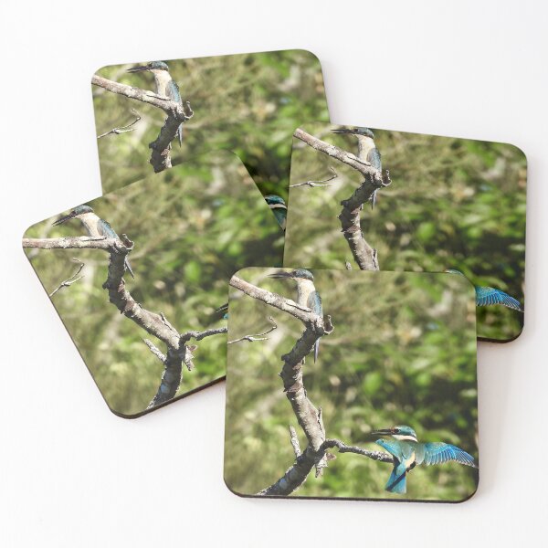 Item preview, Sacred Kingfishers looking for breakfast designed and sold by Mark Grimsley.