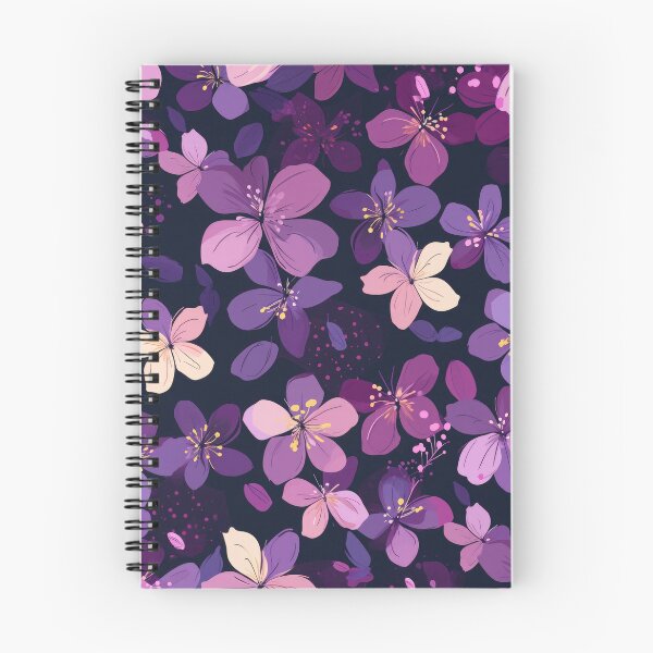 Item preview, Sakura Cherry Blossoms Flowers purple designed and sold by FlowersColorful.