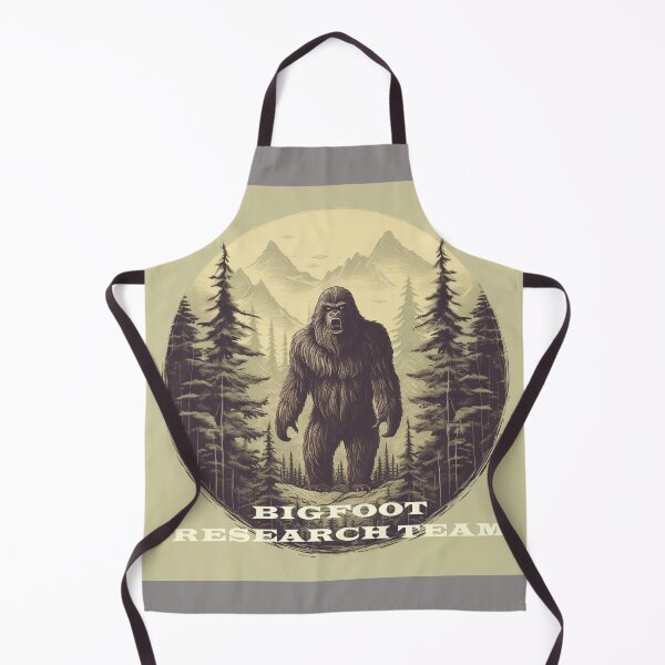 Item preview, Bigfoot Research Team Retro Forest Mountain Design  designed and sold by redstar19.