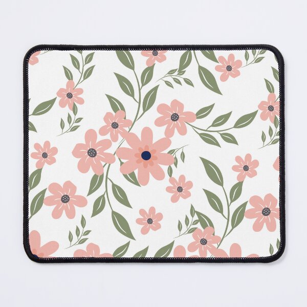 Item preview, Orange flowers with green leaves designed and sold by FunPrintCraft.
