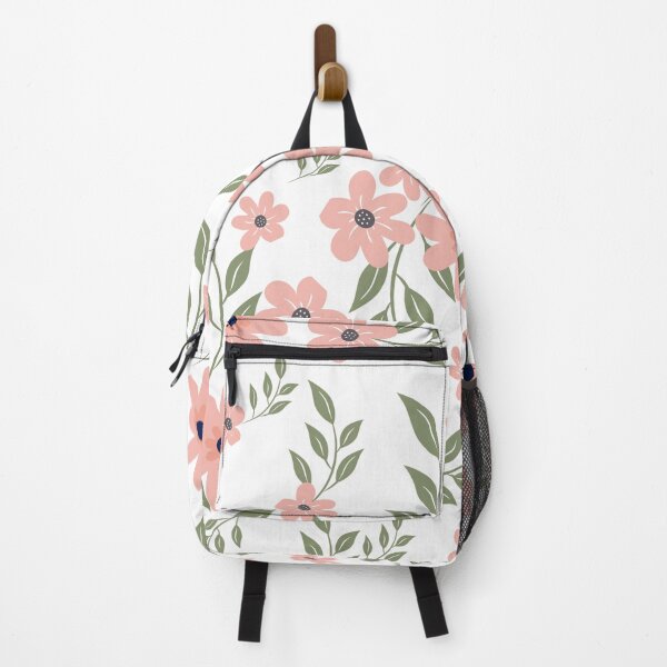 Item preview, Orange flowers with green leaves designed and sold by FunPrintCraft.