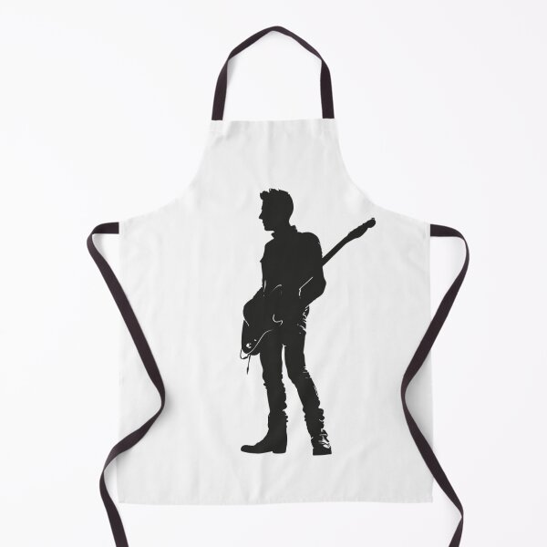 Item preview, Silhouette of a Standing Guitarist with Guitar designed and sold by kitidach-create.