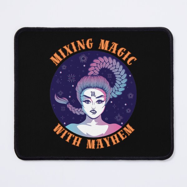 Item preview, Mixing Magic With Mayhem. scorpio horoscope designed and sold by ZodiacWonders.
