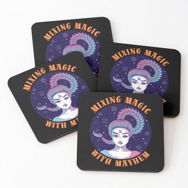 Item preview, Mixing Magic With Mayhem. scorpio horoscope designed and sold by ZodiacWonders.