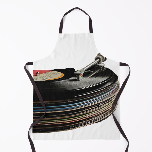Item preview, Tocadiscos vintage tocando discos de vinilo designed and sold by kitidach-create.