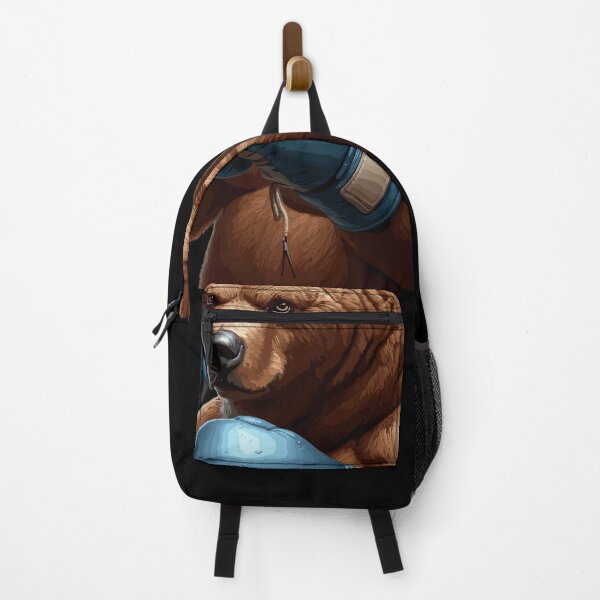 Item preview, Knockout Bruin Majestic Boxing Bear Art v2 designed and sold by iwcus.