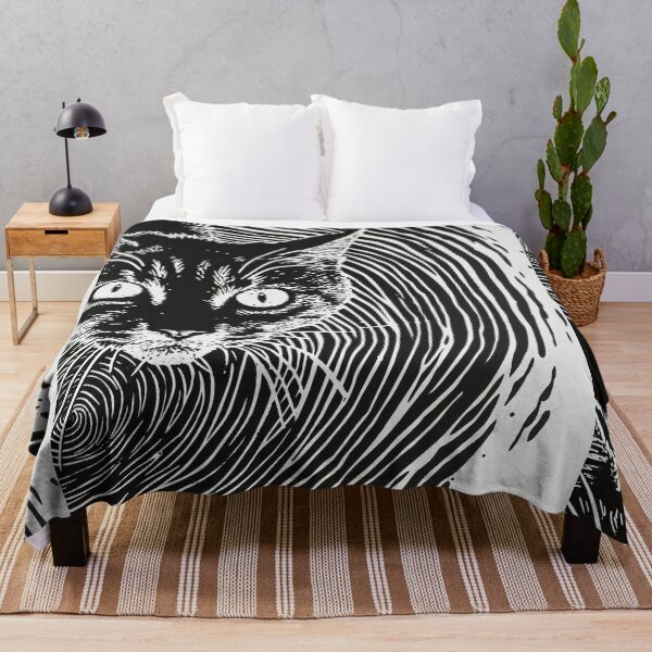 Item preview, Black Cat by the Spiral: Abstract Expression designed and sold by Piotrek0001.