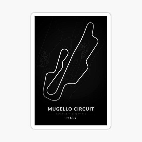 Circuit Mugello, Maquette 3D du Circuit, Décoration Automobile