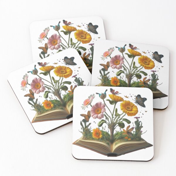 Item preview,  "Flower Growing From A Book". Funny flower gift designed and sold by Obinne.