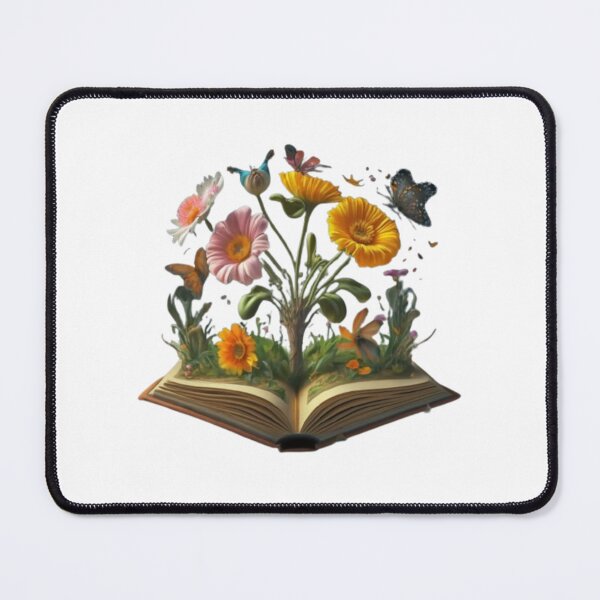 Item preview, "Flower Growing From A Book". Funny flower gift designed and sold by Obinne.