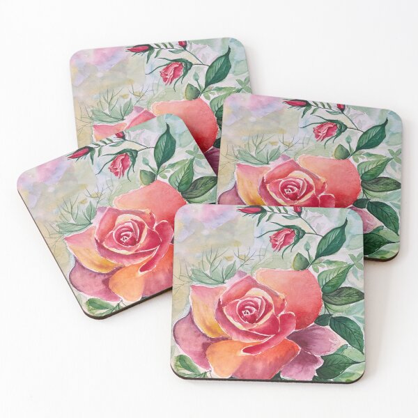 Item preview, Watercolor Rose designed and sold by Shalini Bisht.