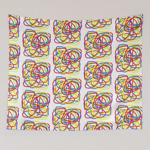 Item preview, Color Tangle designed and sold by Square Root of Squid.