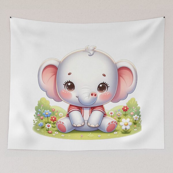 Item preview, Infant Elephant Wonders: Exploring the Magic of Nature designed and sold by artwaves.