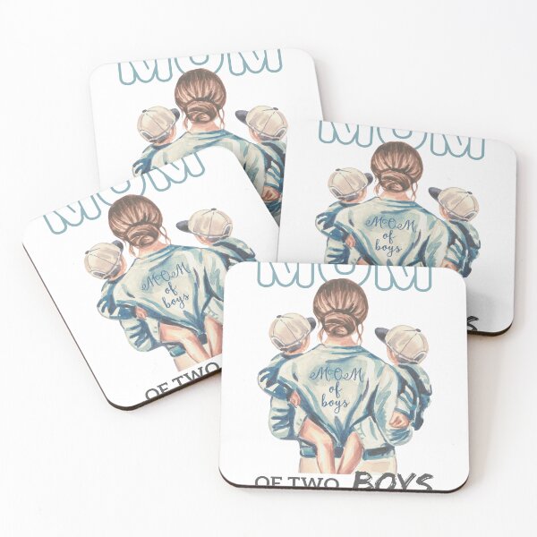 Item preview, Mom of two boy. designed and sold by Akkapab.