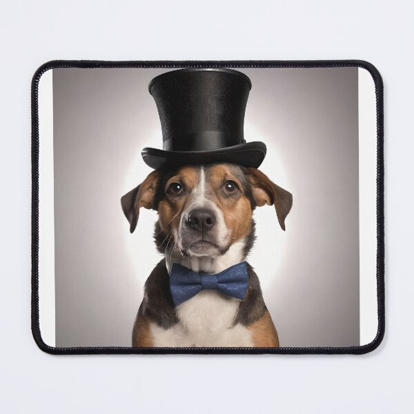 Item preview, Dog in a top hat designed and sold by BlacCollection.