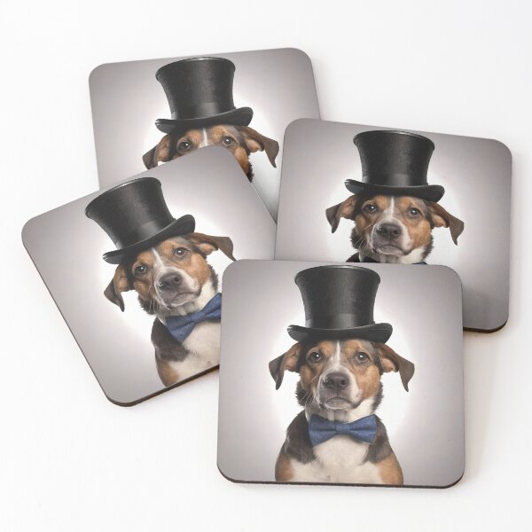 Item preview, Dog in a top hat designed and sold by BlacCollection.