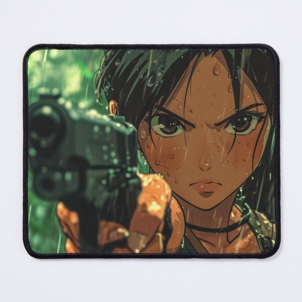 Item preview, Warrior anime woman  designed and sold by JuanmaLW.