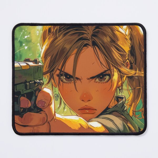 Item preview, Warrior anime woman  designed and sold by JuanmaLW.