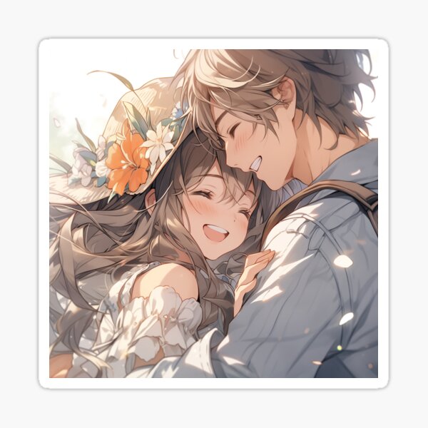 Anime Love Couple - Selection 9 Sticker