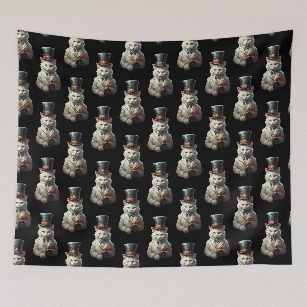 Item preview, Pixel Kitty 8 - Gentleman Cat designed and sold by PixelKittyShop.