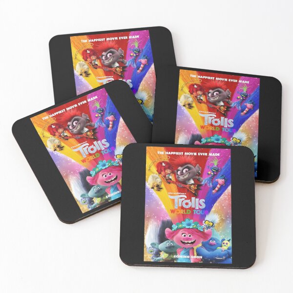 Item preview, Trolls World Tour Poster designed and sold by iqenadak.