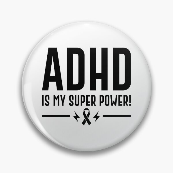 Item preview, ADHD Is My Superpower  designed and sold by Hairball-Pets.